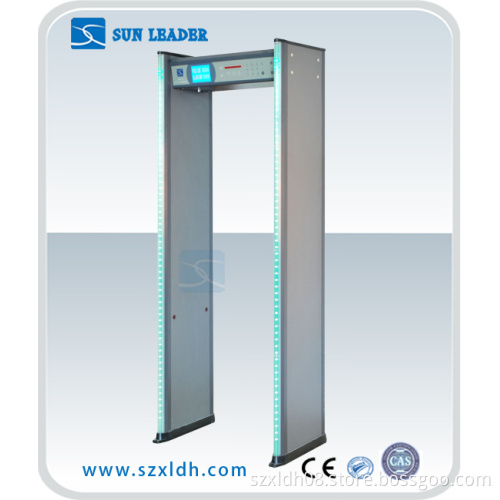 Top Intelligent 8 /10 Zone Digital Walk Through Metal Detector Xld-B (LCD)